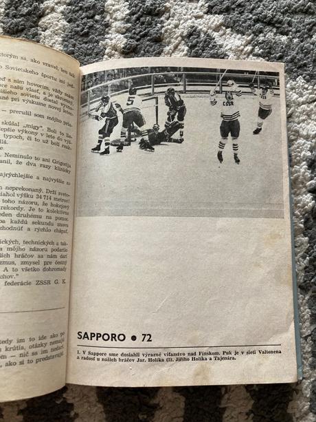 Hokej 72 sapporo- praha (1972), 