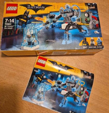 Lego batman movie 70901 ľadový útok mr freeze,