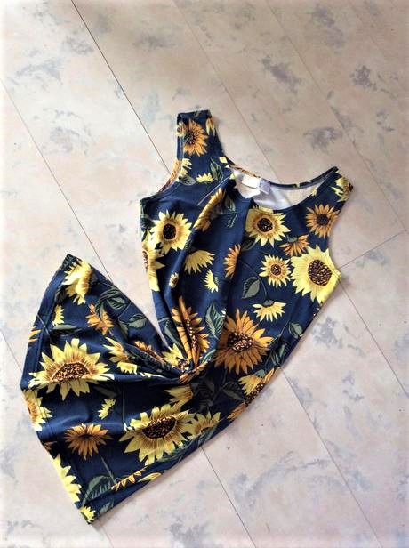 Letné vintage šaty, l