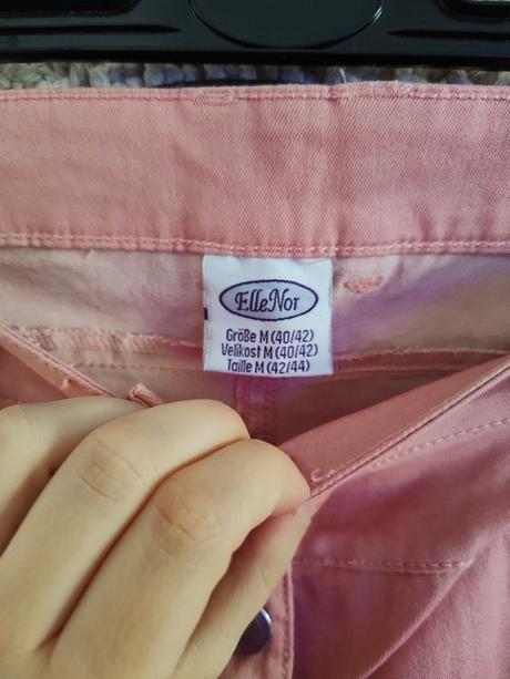 Ružové nohavice ellenor, m
