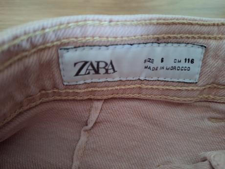 Štýlové nohavice, zara,116