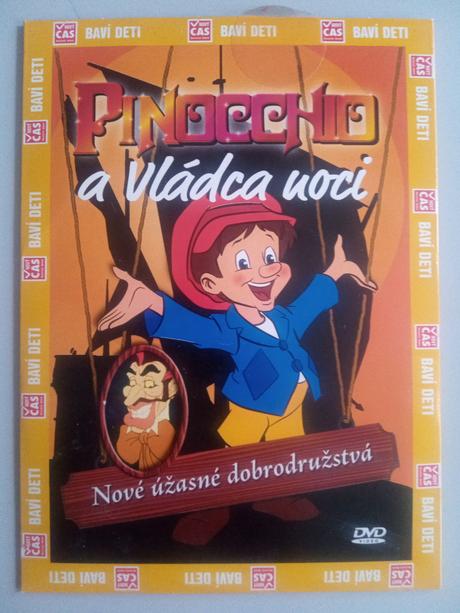Pinocchio a vládca noci dvd, 