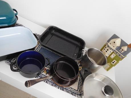 Samltované do kuchyne pekáče, hrnce, 