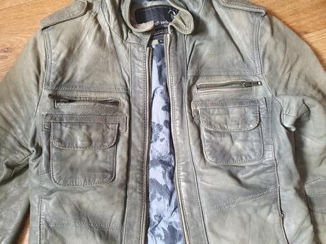 Dámska nádherná kozenkova bunda, m