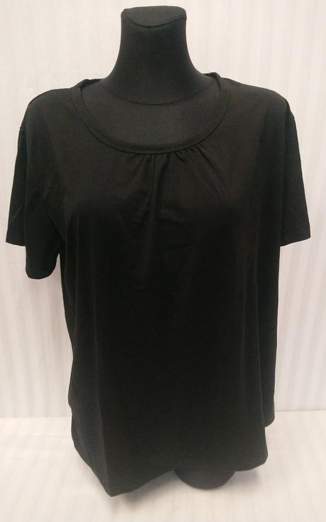 Dámsky čierny elastický top, velon, xxl, xxl