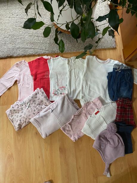 Balík oblečenia jeseň - zima, 68–80