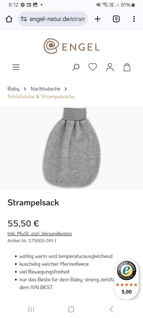 Merino vak na spanie, 