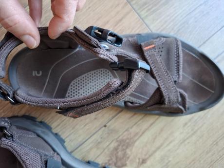 Kožené sandále, quechua,38