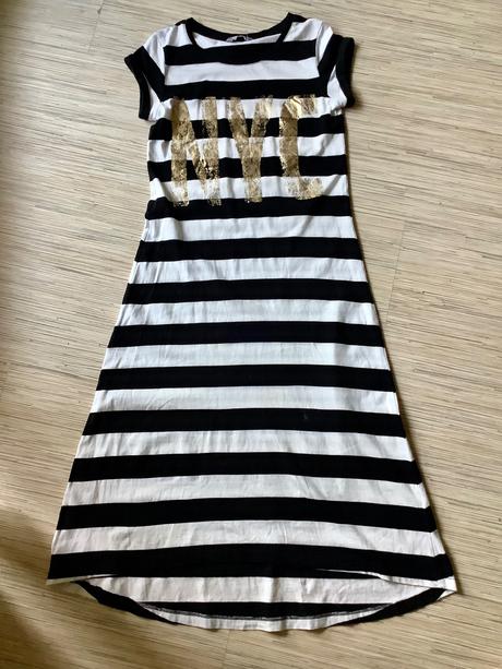Tričkovinové šaty 146/152, lindex,152