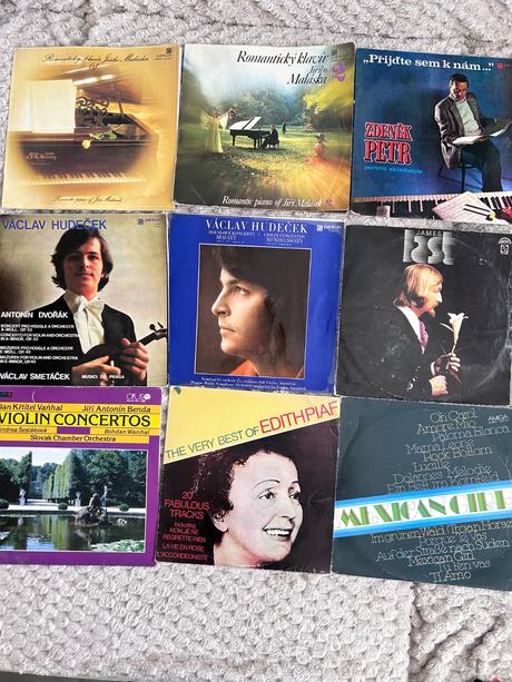 Rôzne lp platne, 