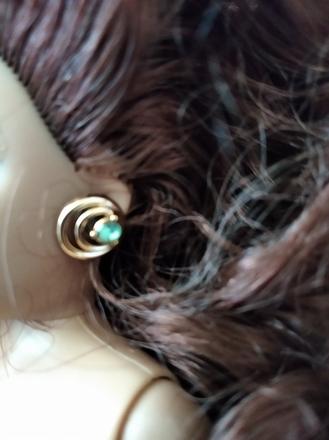 Naušnice pre typ babiky barbie, 