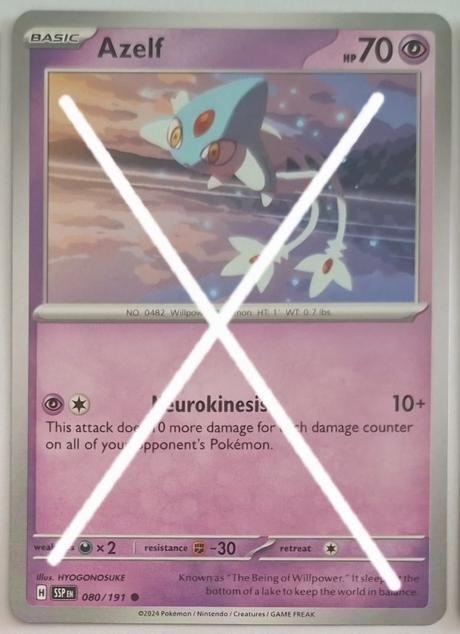 Pokémon karty "surging spark's" (3), 