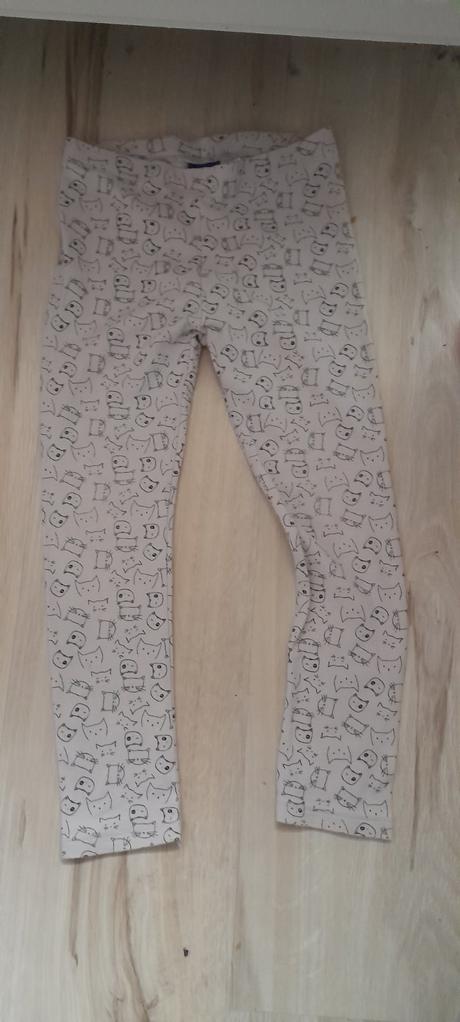Leginy  98/104 ale aj az 110 macicka krasne, lupilu,104