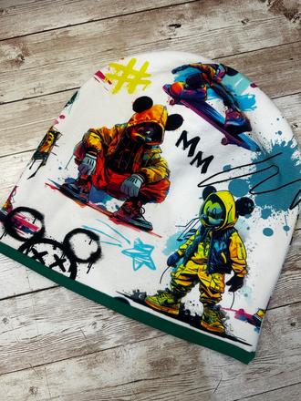 Detská čiapka mickey mouse, 110 / 116 / 122 / 128