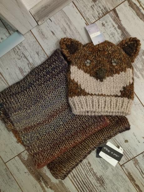 Set (čiapka a šál) veľkosť uni,