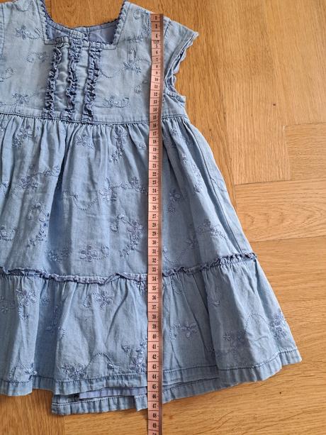 Krásne denimové šaty, george,80