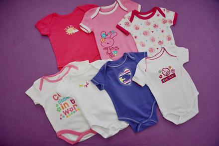 7 x body krátky rukáv, veľkosť 68, 68