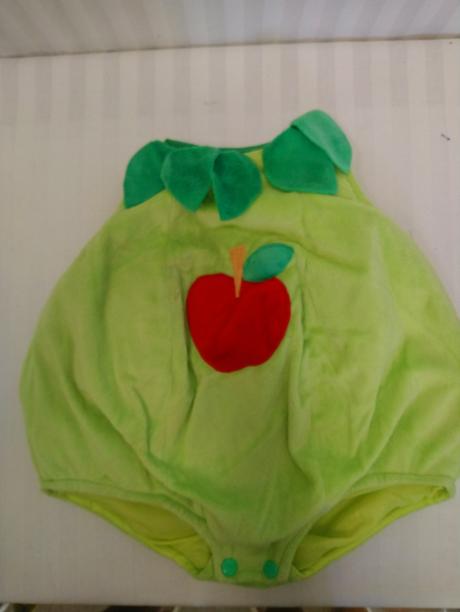 2 dielny kostým zelené jabĺčko, joker, 6-24 mesiac,