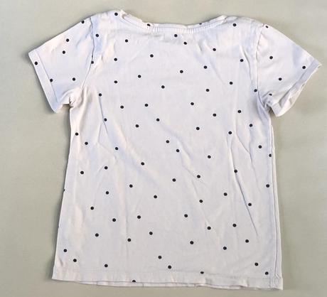 122/128 h&m bodkovane tricko,7-8 r., h&m,128