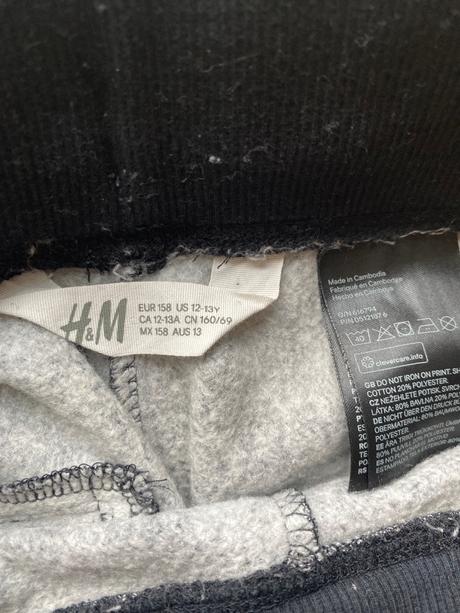 Chlapčenské tepláky h&m, h&m,158