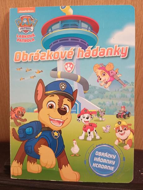 Paw patrol - obrázkové hádanky,