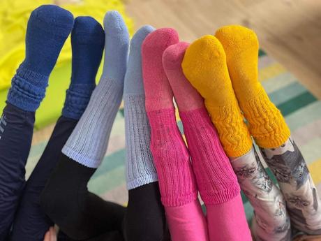 Štýlové štucňové podkolienky pre deti aj dospelých,