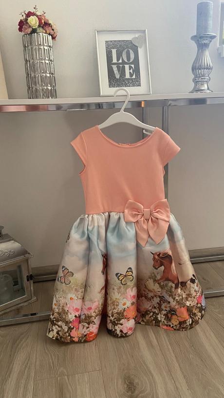 Šaty na predaj pre dievčatko 122/128, h&m,128