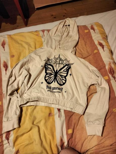 Mikina croptop, terranova,140