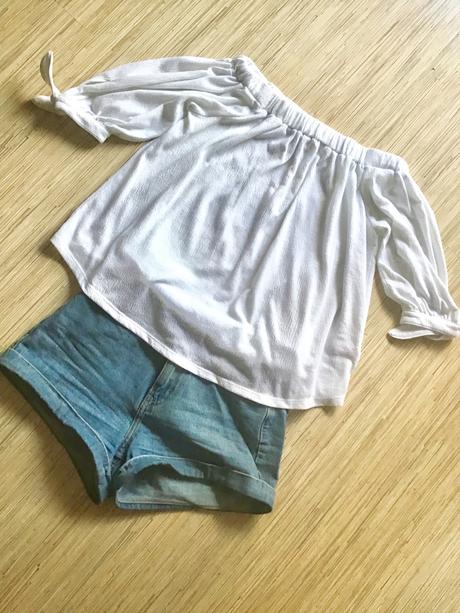 Top s odhalenými plecami/dr, papaya,s