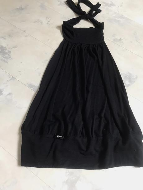 Luxusné tričko s holým chrbátom, l