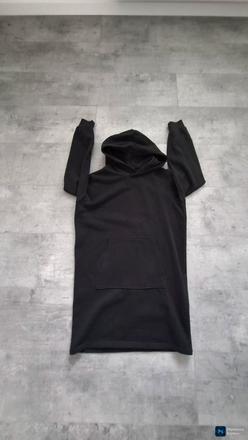 Cierne mikinove saty, house,m