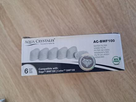 Vodné filtre sage bwf100, 