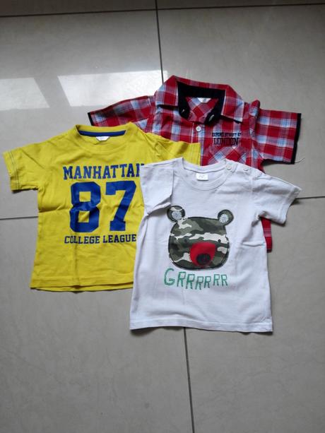 Tricka s kratkym rukavom, 86–98