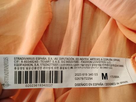 Blúzka m/l, stradivarius,40
