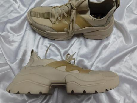 Damske béžové sneakersy/tenisky, 38