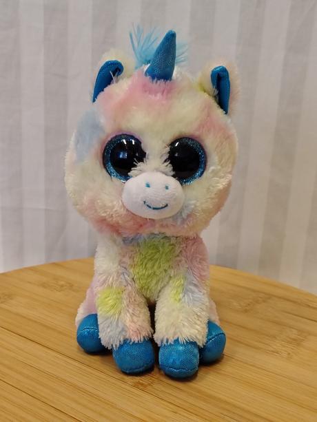 Zberateľský plyšák jednorožec blitz ty beanie boos,