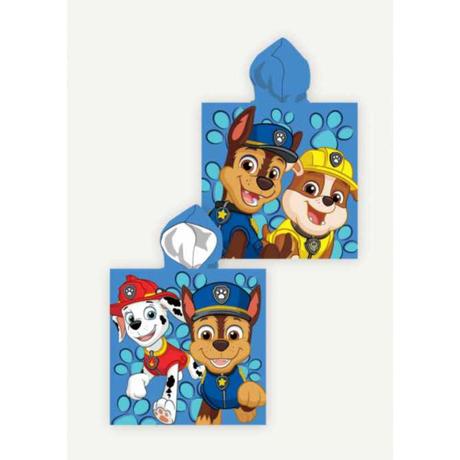 Pončo 55/110cm paw patrol,