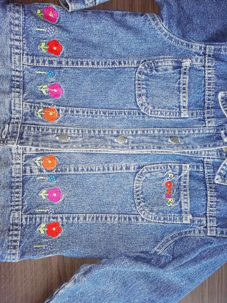 Rifľové dievčenské bundy., 128