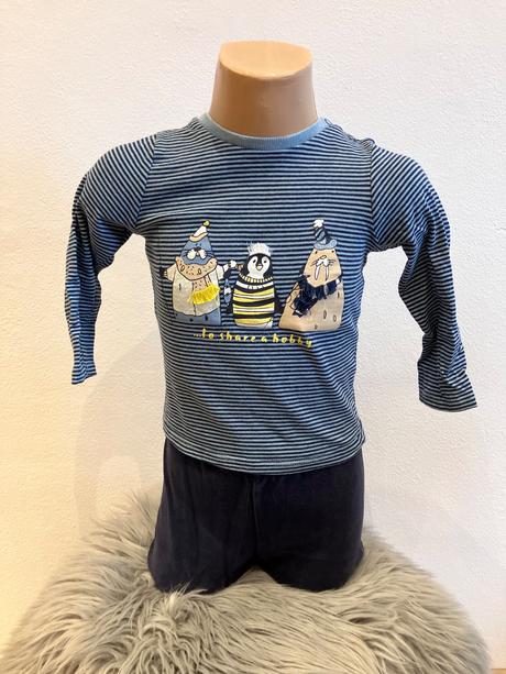 Chlapčenské pásikavé tričko (92), 92