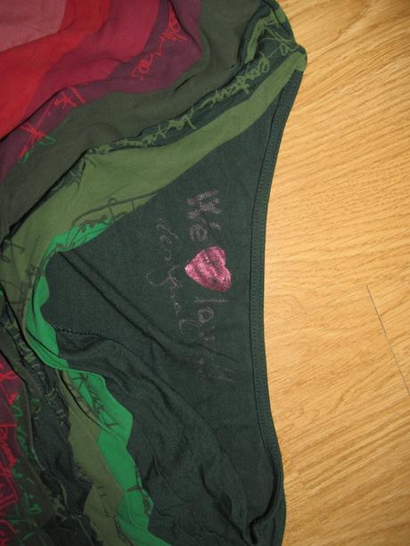 Zelené tričko zn. desigual v. l, desigual,l