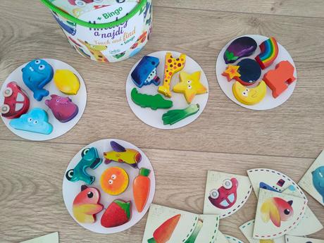 Vilac drevená hra hmataj a nájdi, 