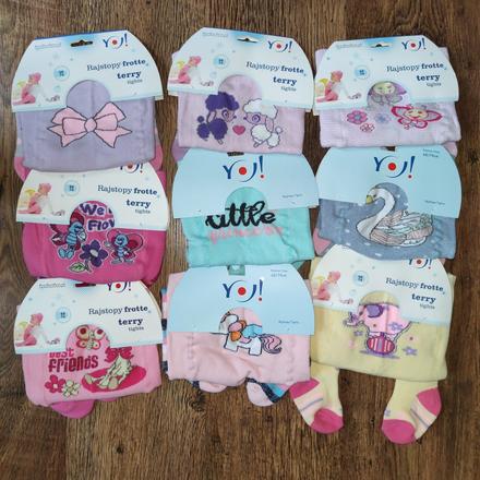 Hrubé froté pančušky, 68 / 74