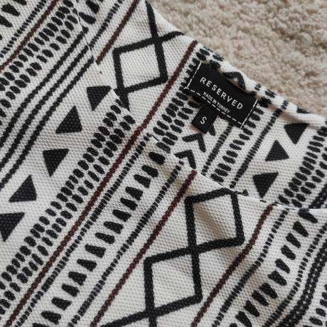 Vzorované tričko, s