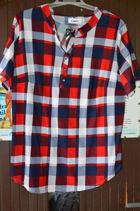 Dámska moderná košeľa výborný materiál, 42 - xxxl