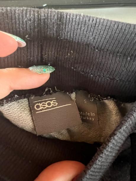 Tepláky asos s unisex, s