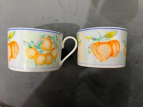 Salky s ovocnym vzorom, 