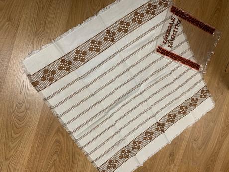 2 x retro obrusy -  ľudová tvorba, 