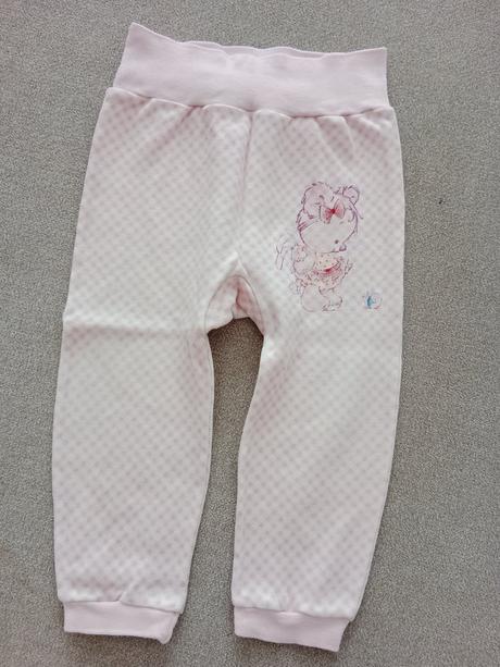 Tenké legínky s mackom, 74