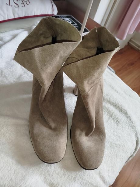 Kožené čižmy vera gomma, 41