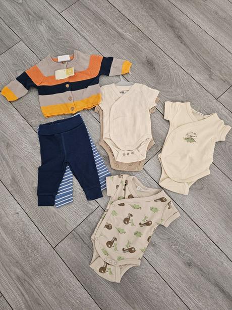 Balík ľahučkých vecí na leto pre bábätko 50, 50–62